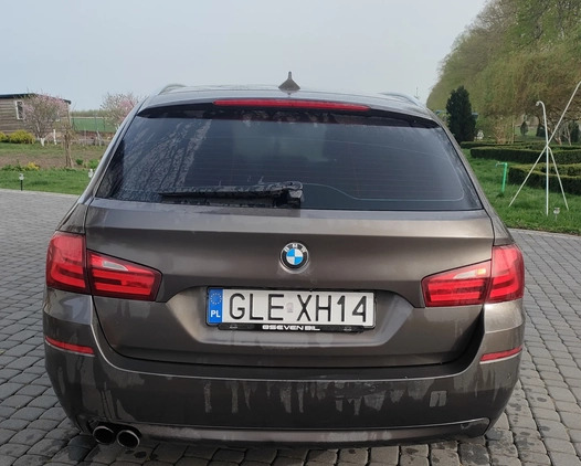BMW Seria 5 cena 46500 przebieg: 279000, rok produkcji 2012 z Drobin małe 172